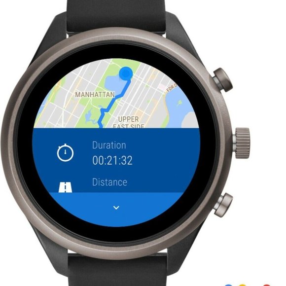 $275 MSRP| Fossil FTW6024 Women's Sport Smartwatch 41mm Aluminum- Factory Sealed - Picture 7 of 11